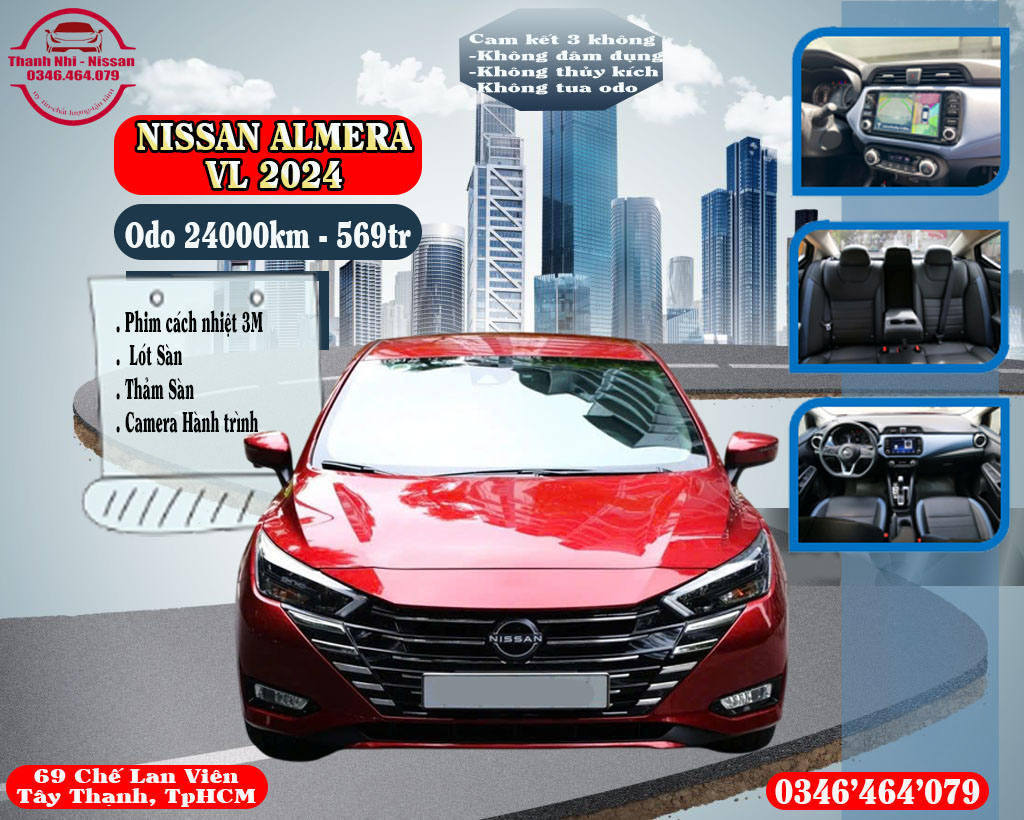 NISSAN ALMERA VL 2024
